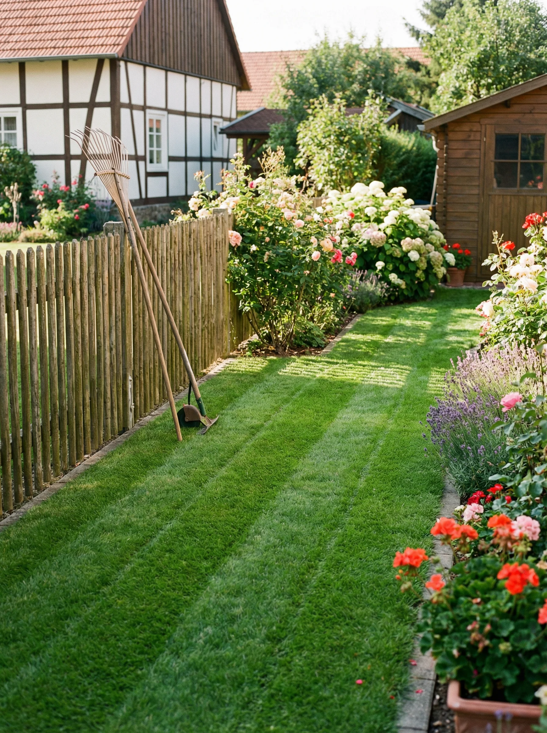 Gepflegter Garten