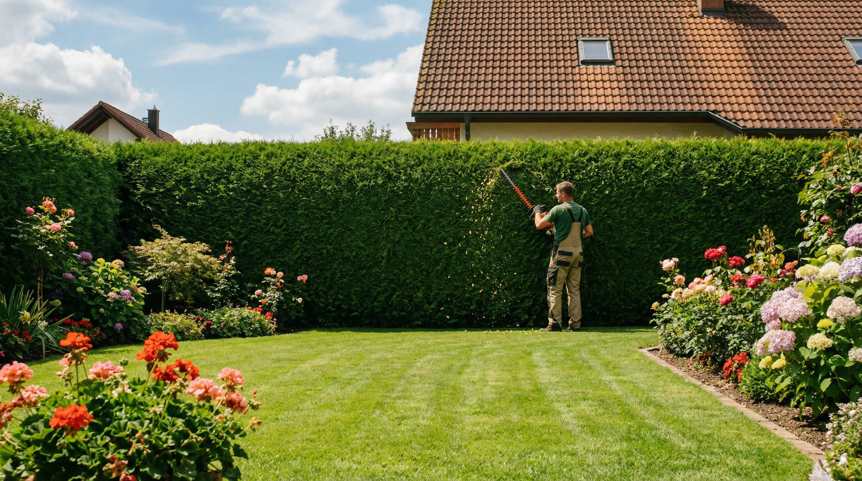Gartenpflege und Pflasterarbeiten